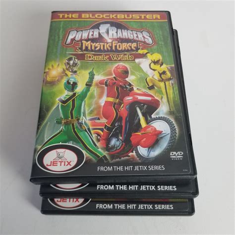 Power Rangers Mystic Force Dvd Lot Of Dark Wish Volume