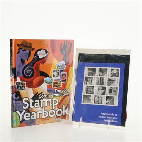 Six Usps Commemorative Stamp Yearbooks Ebth