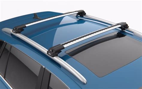 Roof Rack Cross Bars Turtle Air Silver Color For Citroen C Aircross