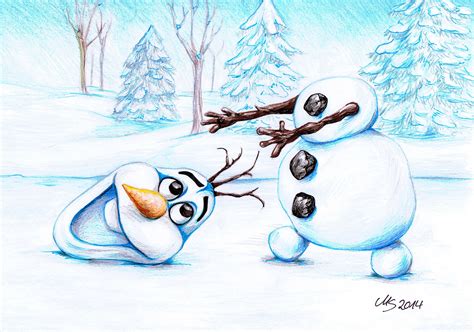 Olaf - Frozen by SarembaArt on DeviantArt