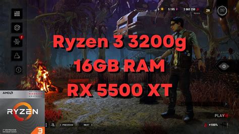 Dead By Daylight Ryzen 3 3200g Rx 5500 Xt8gb 16gb Ram Youtube