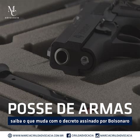 Posse De Armas Saiba O Que Muda O Decreto Assinado Por Bolsonaro