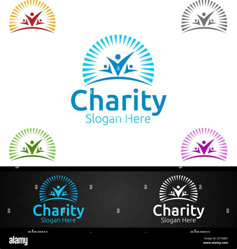 Charity Hand Logo Design