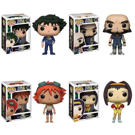 Pop Animation Cowboy Bebop Complete Set Funko Tokyo Otaku Mode TOM