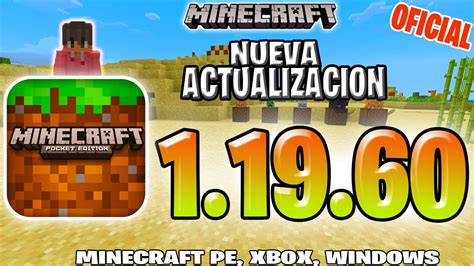 MINECRAFT PE 1 19 60 NUEVA ACTUALIZACIÓN Y TOOLBOX 1 19 60 MUY PRONTO