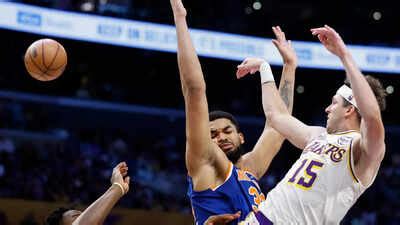 Los Angeles Lakers Claim Huge Victory Over New York Knicks In Star