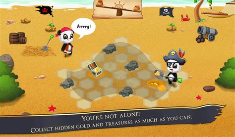 12985000 Pirate Panda Treasure Adventures Guerre Pour Le Trésor App