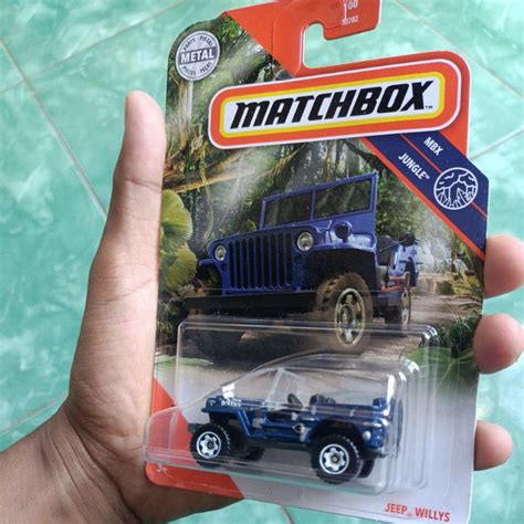 Jual Jeep Willys Biru Keren Matchbox Ori Hw Kap Terbuka Shopee Indonesia