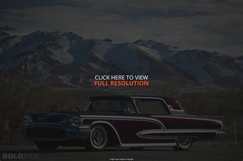 1958 Ford Thunderbird Information And Photos Momentcar