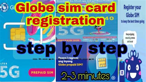 How To Register Globe Sim Card Step By Step Globe Sim Card