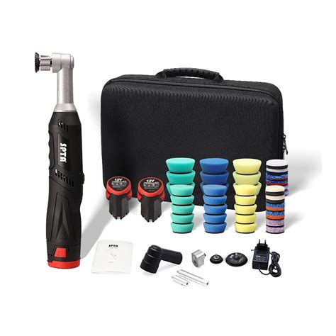 Buy SPTA Cordless Mini Car Polisher, 12V Micro Cordless Scratches ...