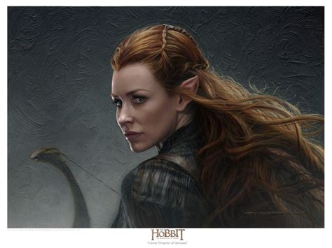 Collecting The Precious Vanderstelt Studio Tauriel Art Print Up For