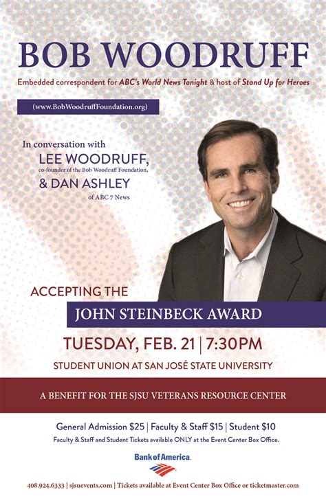 Bob Woodruff — The John Steinbeck Award