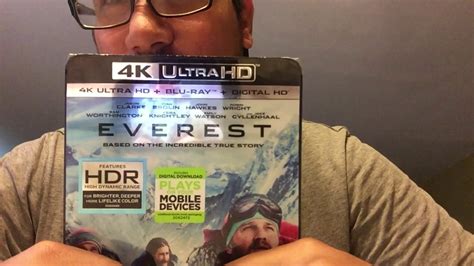 Everest 4K Ultra HD Blu Ray Unboxing YouTube