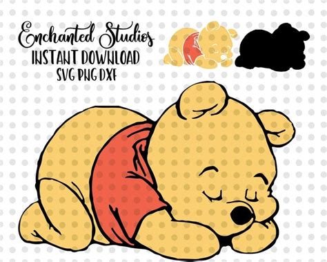 Free 245 Baby Winnie The Pooh Characters Svg SVG PNG EPS DXF File