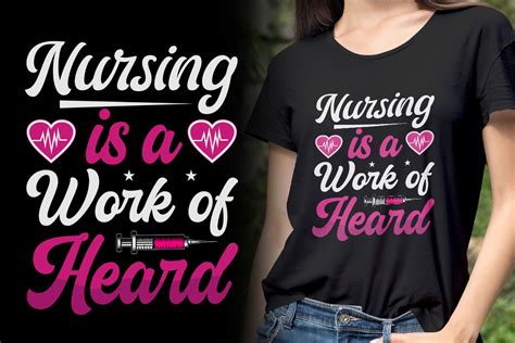 Nurse Typography T Shirt Design Graphic By Nicetshirtdesigner16