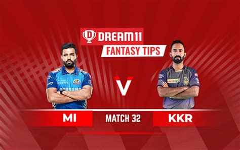 Mi Vs Kkr Dream11 Fantasy Cricket Winning Tips Probables And Team