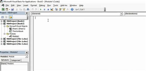 Vb Editor Menu Excel Junction