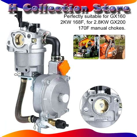 Jual Konverter Carburator Gas Mesin Karburator Lpg Gx Kw F Gx