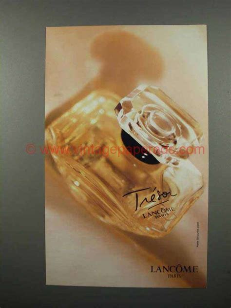 1999 Lancome Tresor Perfume Ad Az0859