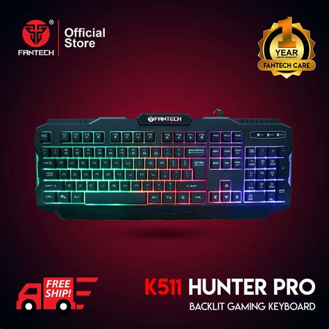 Fantech K Hunter Pro Backlit Pro Gaming Keyboard