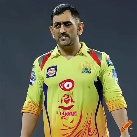 Csk Winning Ipl 2024 With Dhoni Farewell On Craiyon