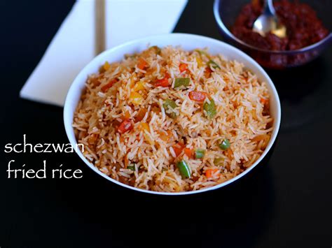 Schezwan Fried Rice Easy Homemade Schezuan Fried Rice