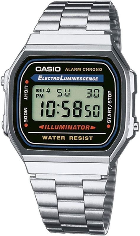 Casio Collection Unisex Adults Watch A168wa 1yes Uk Watches