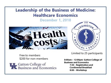 Health care Economics - Lexington Medical Society