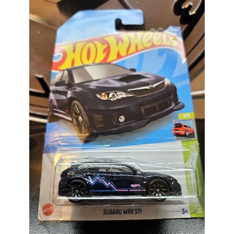 Miniatura Hot Wheels Subaru Impreza Wrx Sti Azul Escuro Shopee Brasil