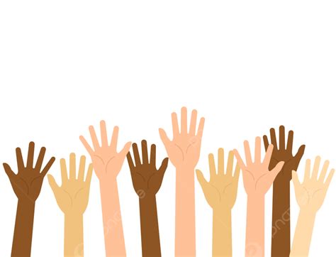 Raised Hands Png Vector Psd And Clipart With Transparent Background