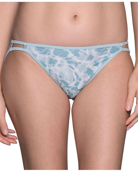 Vanity Fair Illumination String Bikini Underwear 18108 In Blue Lyst