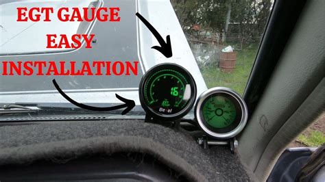 Installing An EGT Gauge On A 79 Series Toyota Landcruiser YouTube