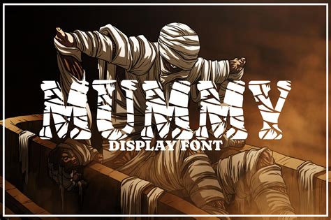 Mummy Font By Avocadosvg · Creative Fabrica