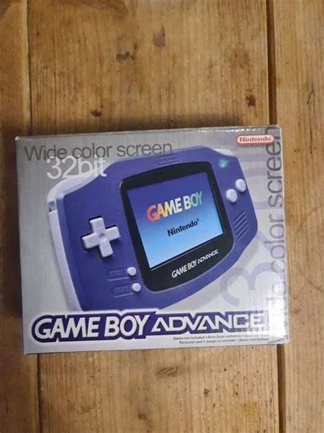 Original Gameboy Advance Purple Edition Complete With Catawiki