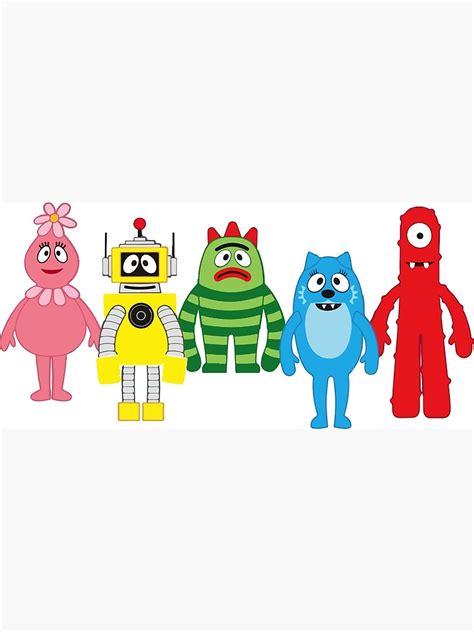 Yo Gabba Gabba Poster For Sale By Bonobofy Redbubble