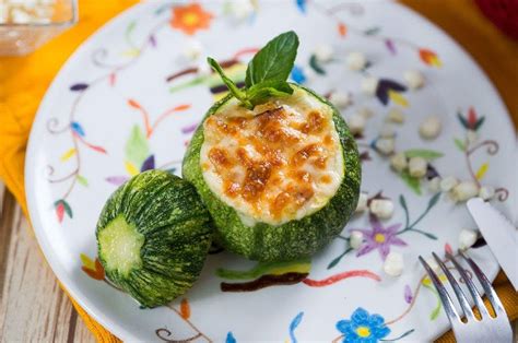 Calabacitas Rellenas De Ricota De Kcal Receta F Cil En La App Avena