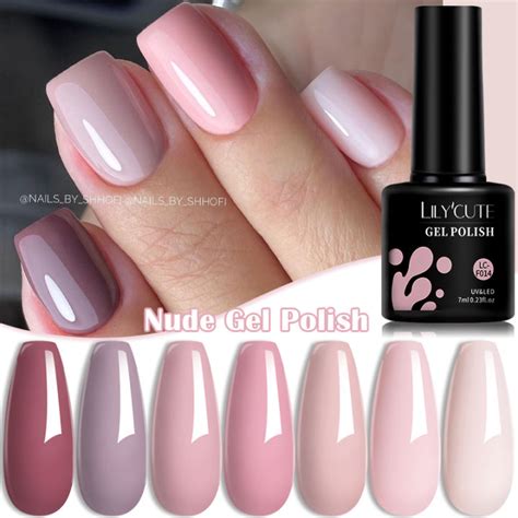 UR SUGAR LILYCUTE 7ML Gel Nail UV Polish Spring Nude Nails Art Vernis