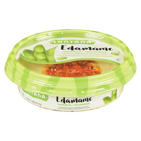 Hummus Aux Poivrons Rouges Et Edamames