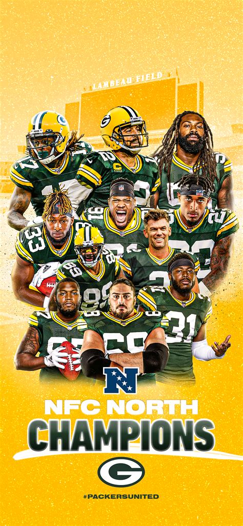 Green Bay Packers On Twitter Nfc North Champions Wallpapers For Your