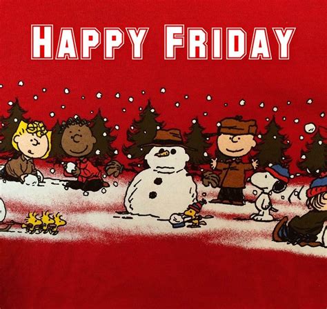 Happy Friday(ˆ ˆ) | Snoopy friday, Snoopy christmas, Snoopy