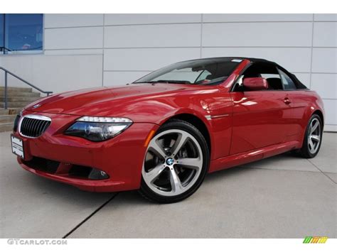 2009 Imola Red Metallic Bmw 6 Series 650i Convertible 59797168 Photo