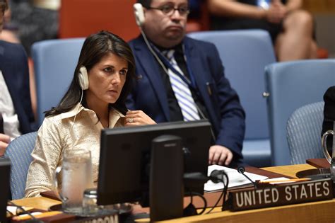 When The Palestinians Blamed Israel For Violence At The UN, Nikki Haley ...