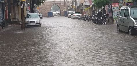 Photos Heavy Rains Lead To Flash Floods In Vadodara Gujarat Photogallery