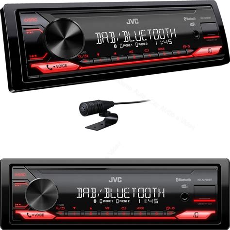 Autoradio Bluetooth Dab Usb Aux In Uscite Rca Din Jvc Kd X Dbt