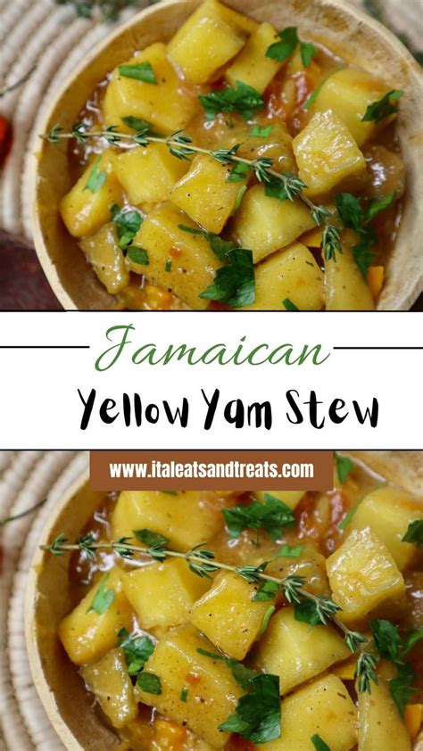 Yellow Yam Stew Jamaican Style Recipe Vegan Soul Food Vegan