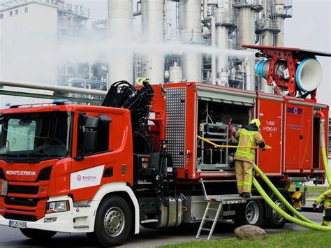 Evonik Werk So spektakulär ist das neue Turbinenfahrzeug