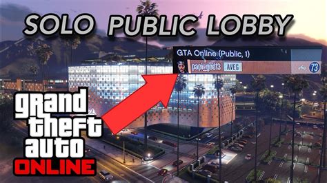 GTA Online How To Be In A Solo Public Session On PS4 Easy YouTube