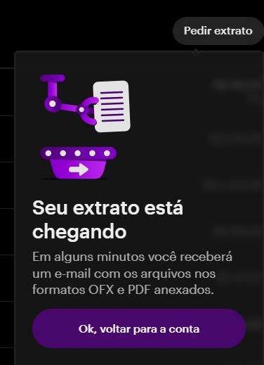 Falha No Envio Do Extrato Da Conta Pj Nubank Pj Nucommunity