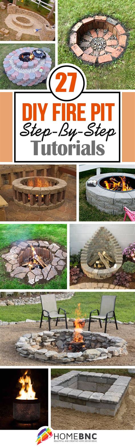 Diy Firepit Projects Fire Pit Backyard Outdoor Fire Pit Diy Outdoor